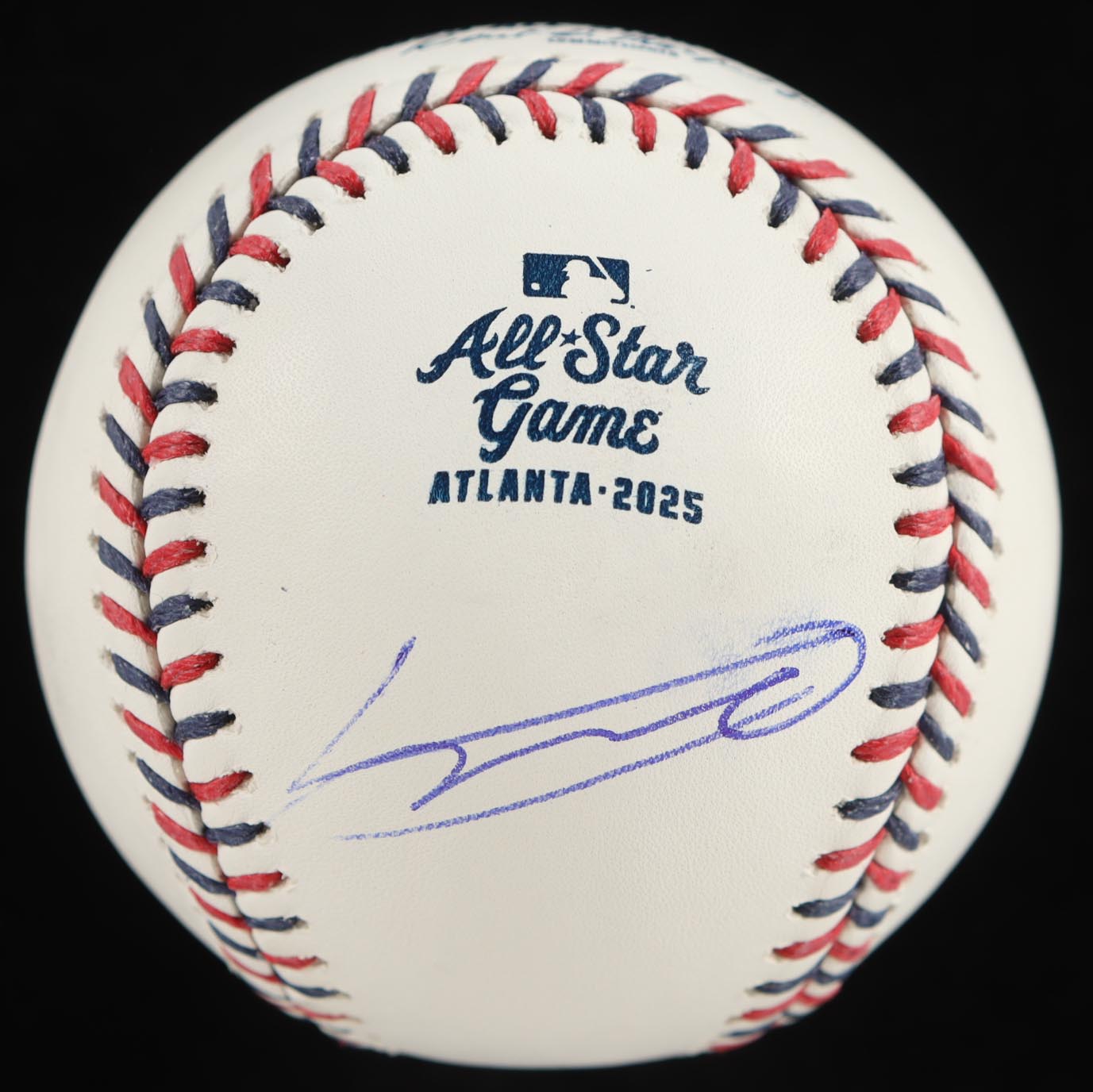 Authentic Vladimir Guerrero Jr Autographed 2025 All-Star Game Baseball Beckett COA