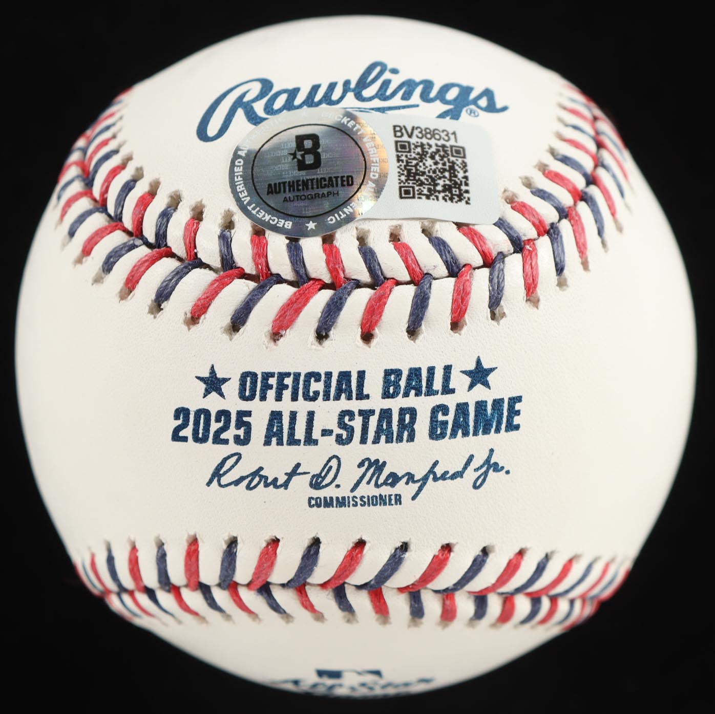 Authentic Vladimir Guerrero Jr Autographed 2025 All-Star Game Baseball Beckett COA