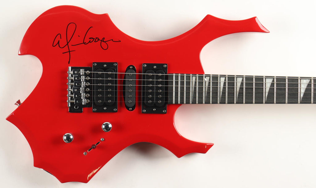Alice Cooper Autographed Full-Size Electric Guitar | Beckett Certified Signature | Rock & Roll Hall of Famer