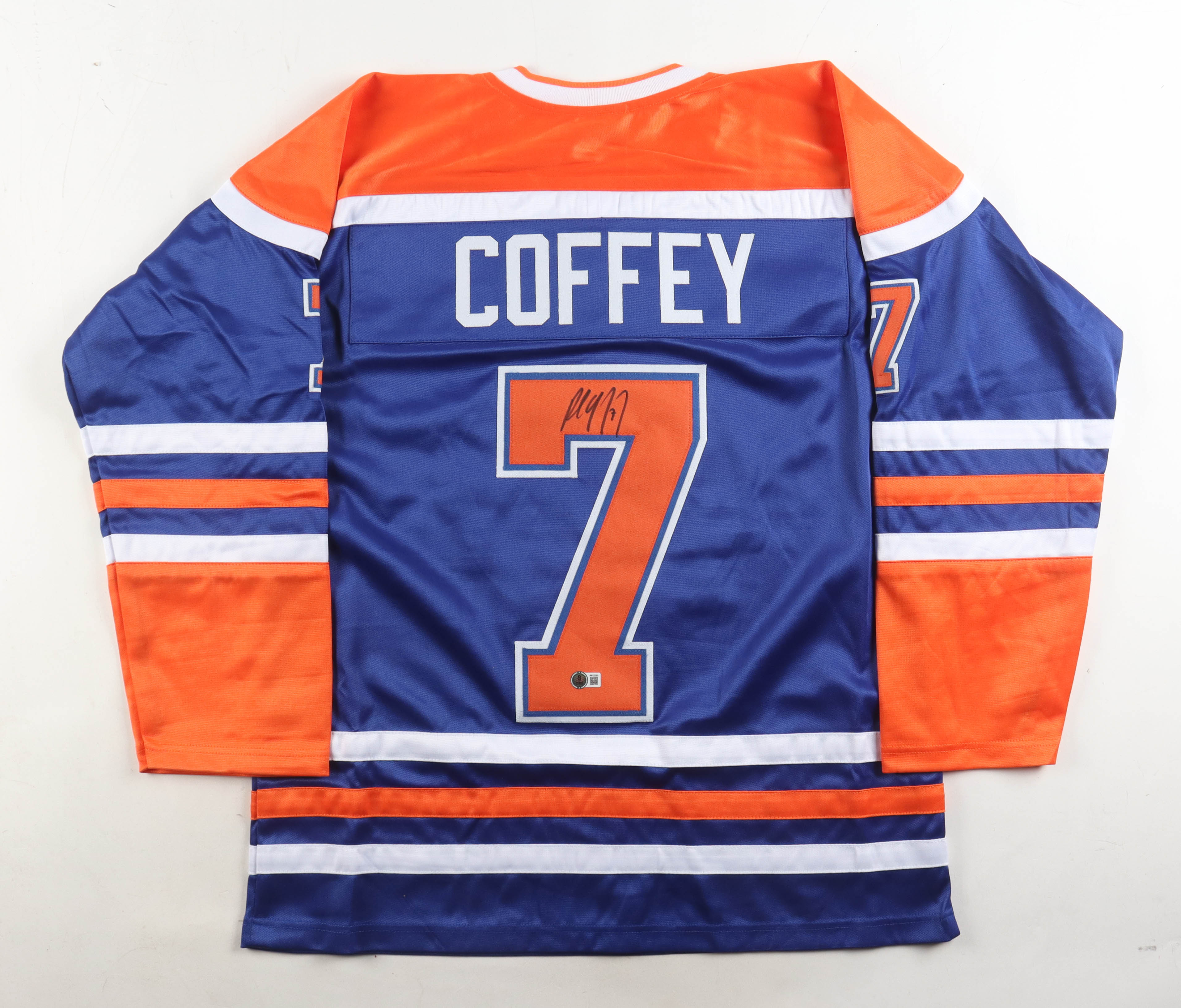 Paul Coffey Autographed Hockey Jersey | Beckett Certified Signature | NHL Hall of Famer