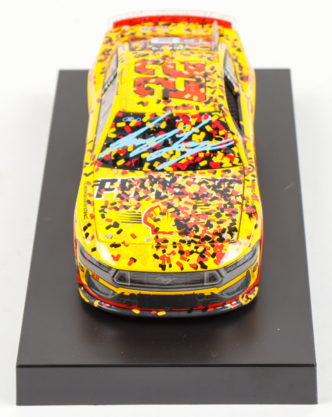 Joey Logano Signed 2024 #22 Shell-Pennzoil All-Star Win Mustang | 1:24 Diecast Car