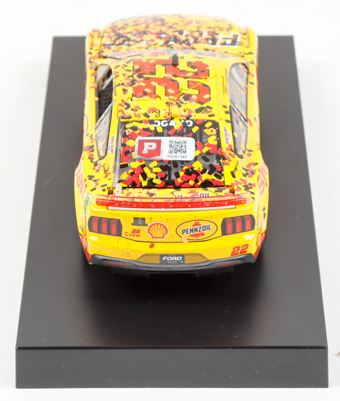 Joey Logano Signed 2024 #22 Shell-Pennzoil All-Star Win Mustang | 1:24 Diecast Car