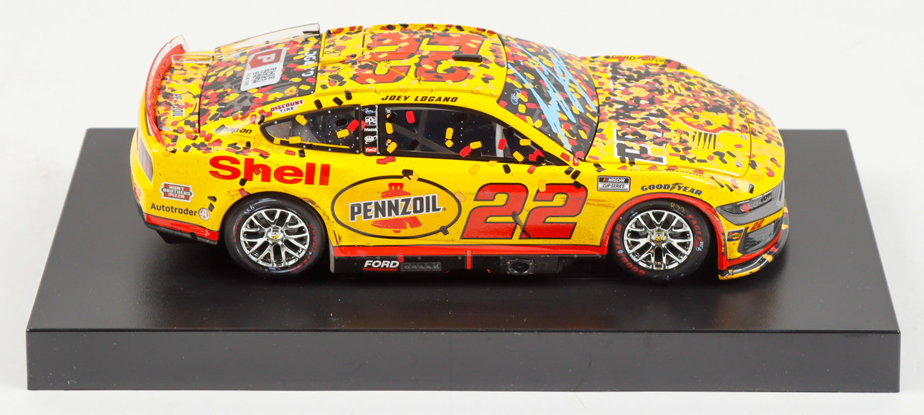 Joey Logano Signed 2024 #22 Shell-Pennzoil All-Star Win Mustang | 1:24 Diecast Car
