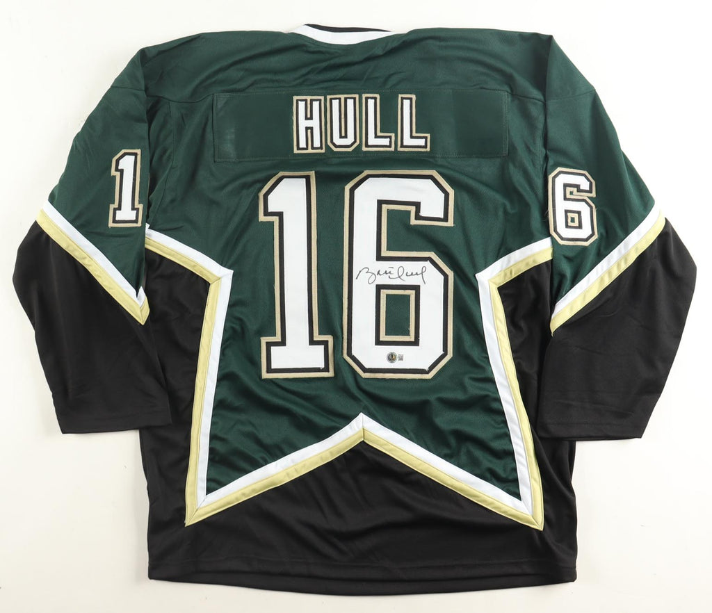 Brett Hull Autographed Hockey Jersey | Beckett Certified Signature | NHL Hall of Famer Memorabilia