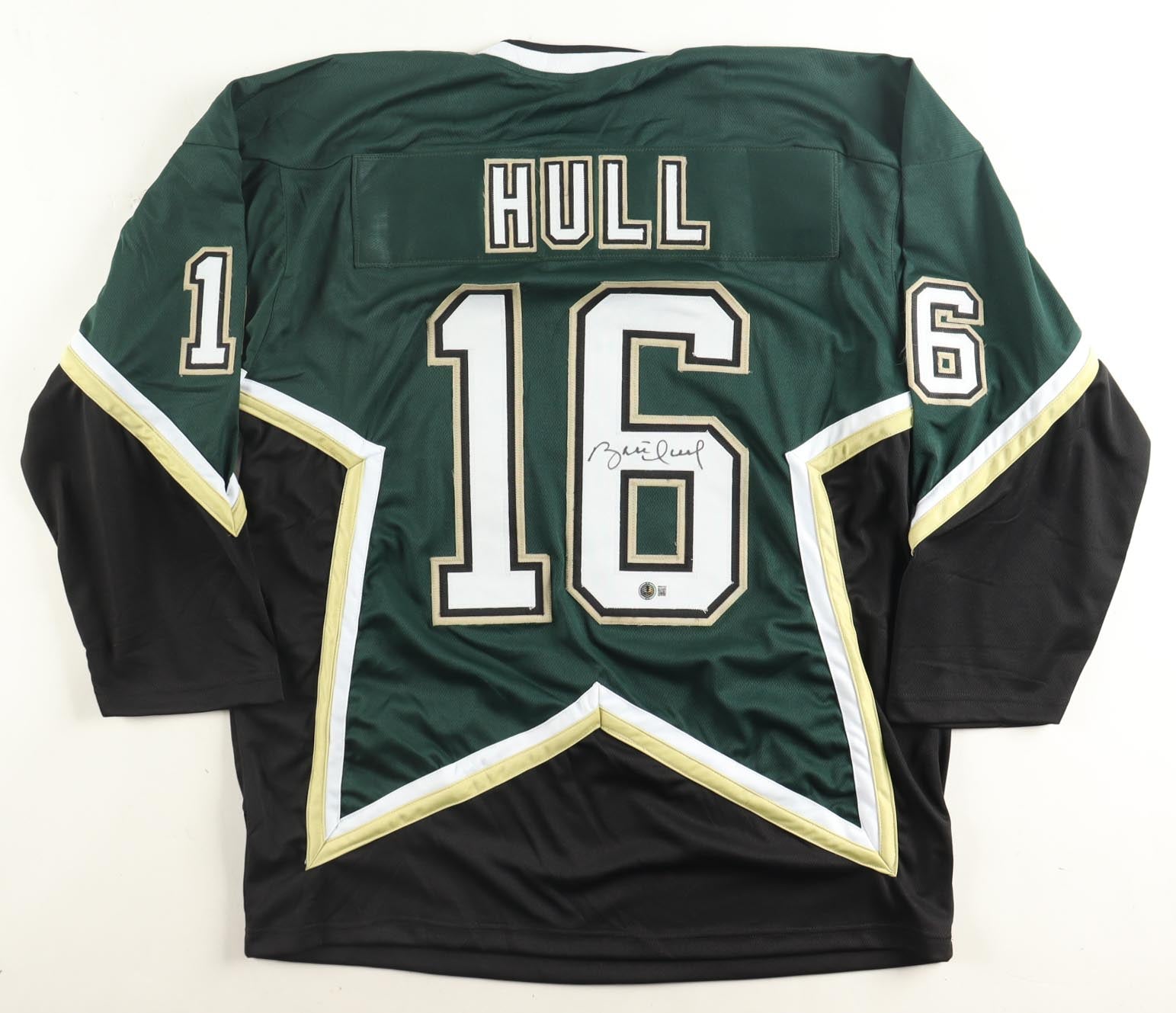 Brett Hull Autographed Hockey Jersey | Beckett Certified Signature | NHL Hall of Famer Memorabilia