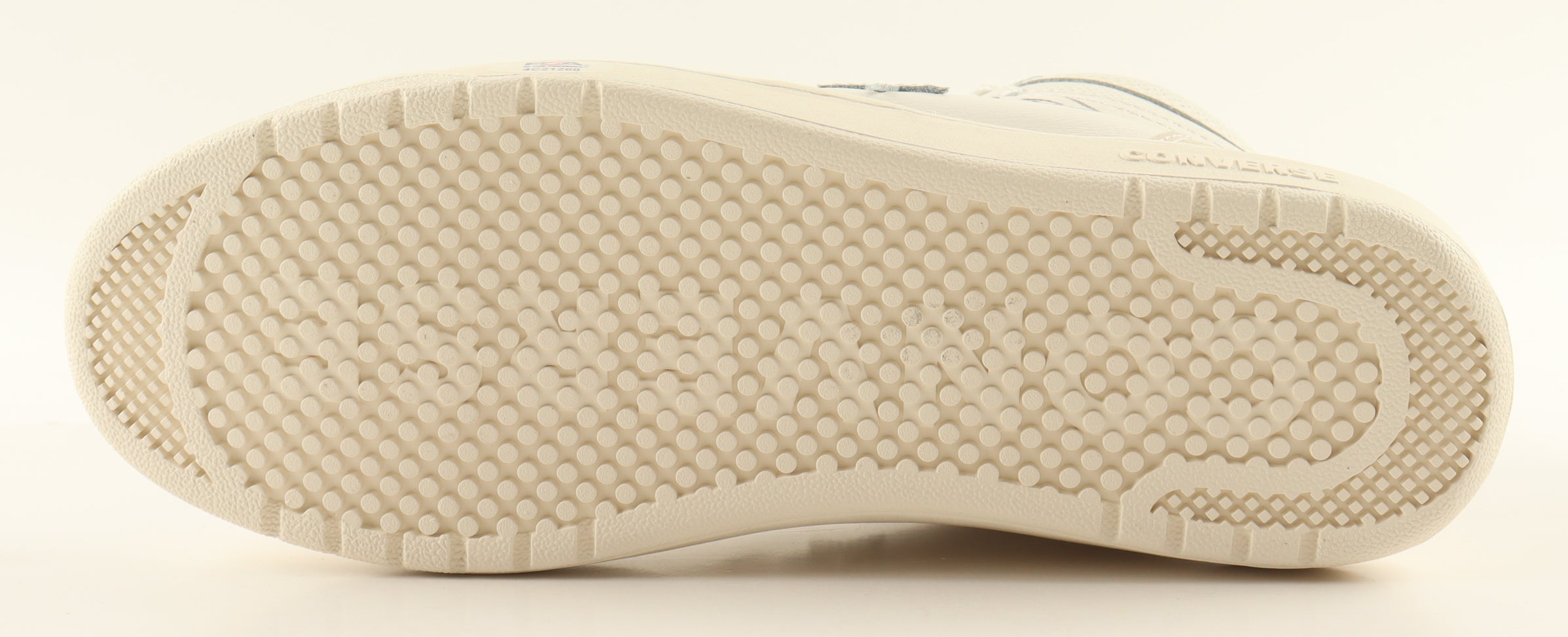 Larry Bird Autographed Converse All-Star White Leather Basketball Shoe | PSA Certified | Stat Plaque Display Stand