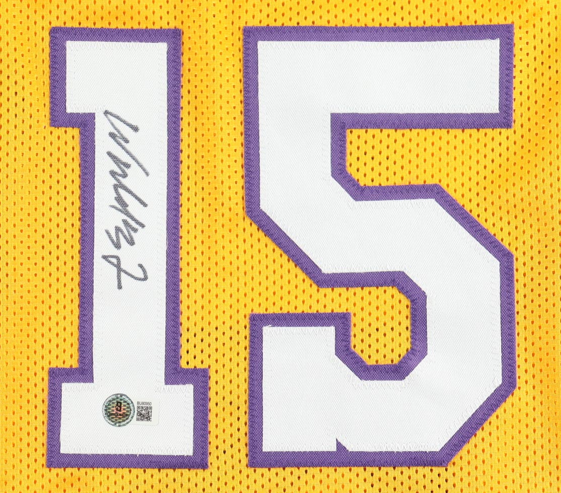 Metta World Peace Autographed Los Angeles Lakers Jersey | Beckett Certified Signature | NBA Champion Memorabilia