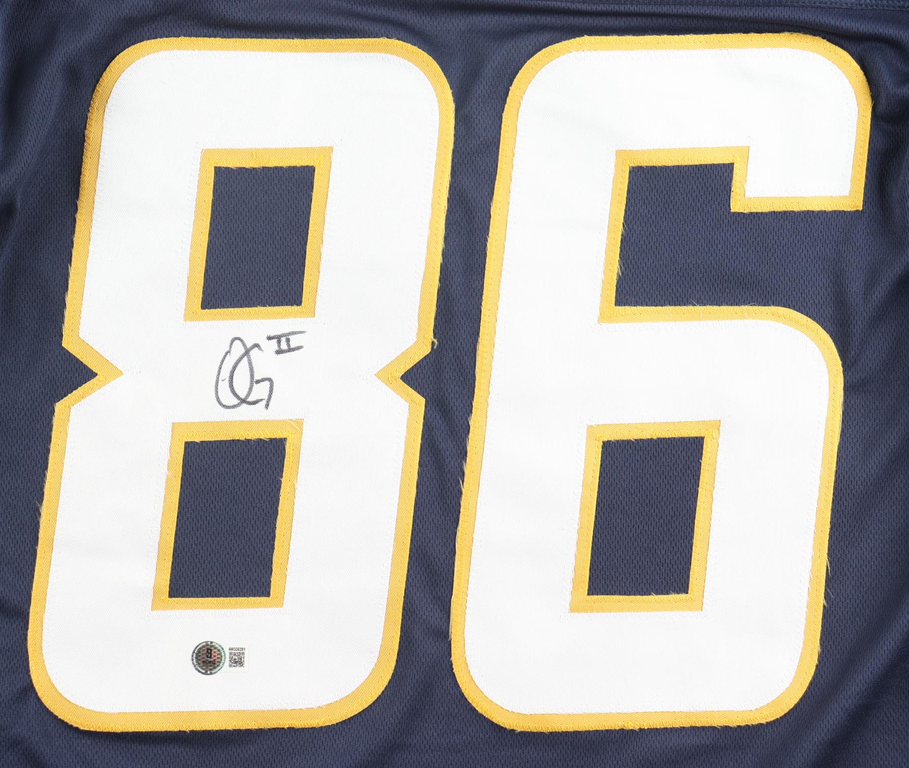 Oronde Gadsden Autographed Football Jersey | Beckett Certified Signature | NFL Memorabilia