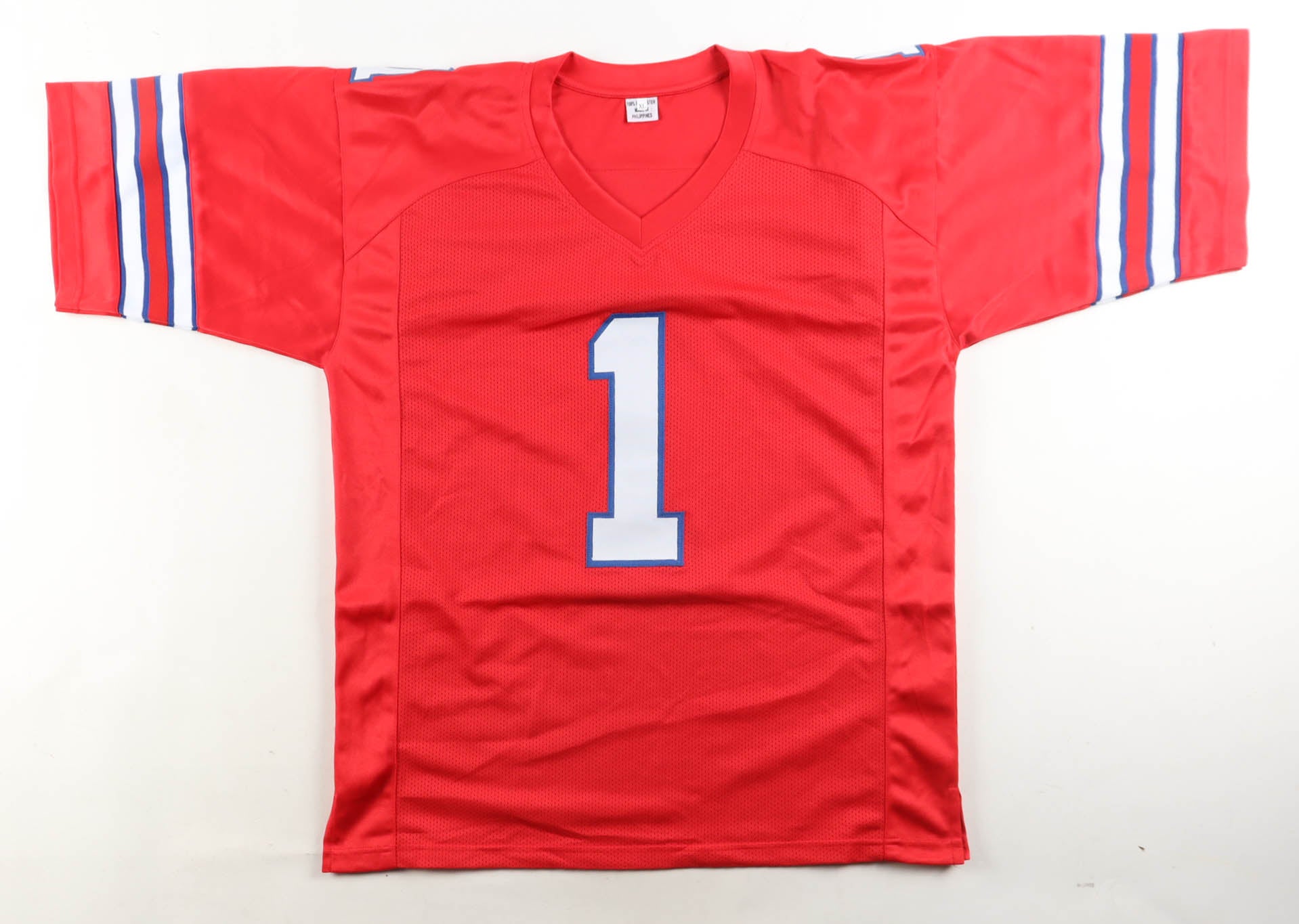 Curtis Samuel Autographed Buffalo Bills Football Jersey | Beckett Certified Signature | NFL Memorabilia