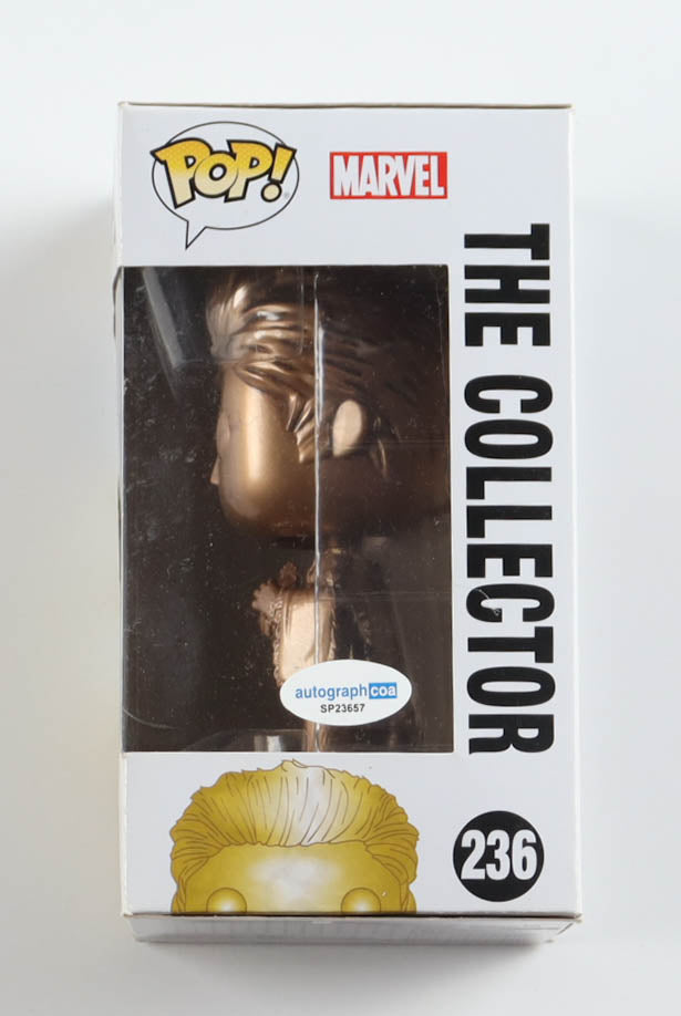 Benicio del Toro Autographed The Collector Funko Pop #236 | Guardians of the Galaxy Mission: Breakout | ACOA Certified