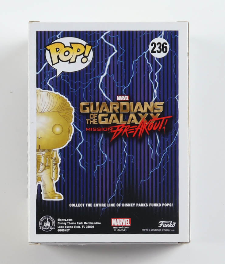 Benicio del Toro Autographed The Collector Funko Pop #236 | Guardians of the Galaxy Mission: Breakout | ACOA Certified