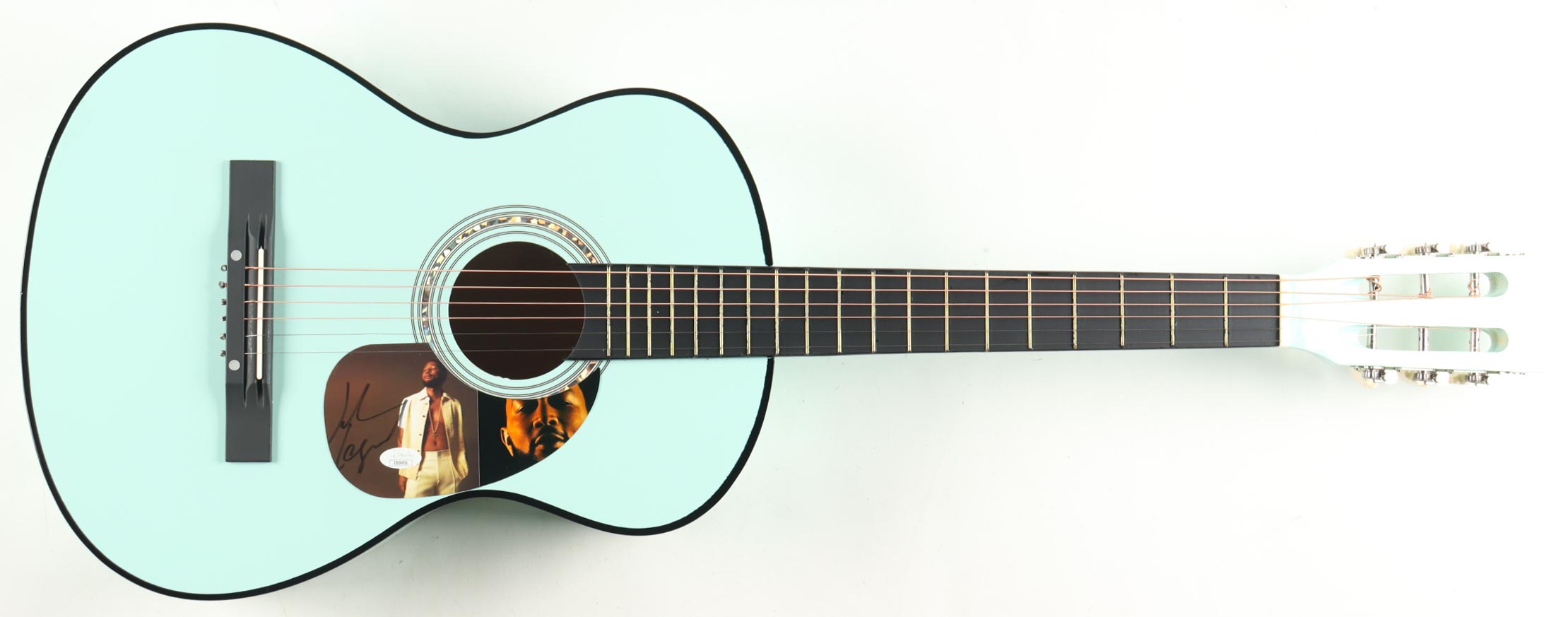 John Legend Autographed Guitar w/ Signed Custom Insert Pickguard | JSA Certified | Music Memorabilia