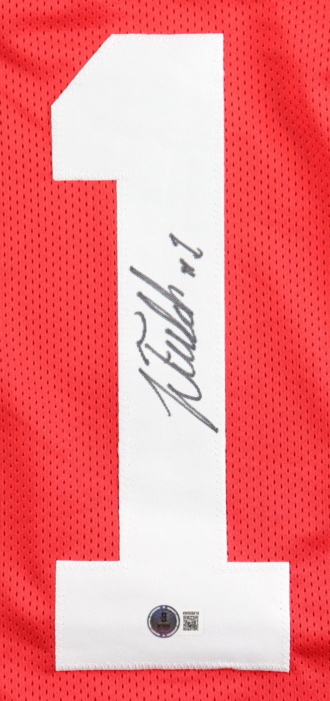 Justin Fields Signed Jersey OSU