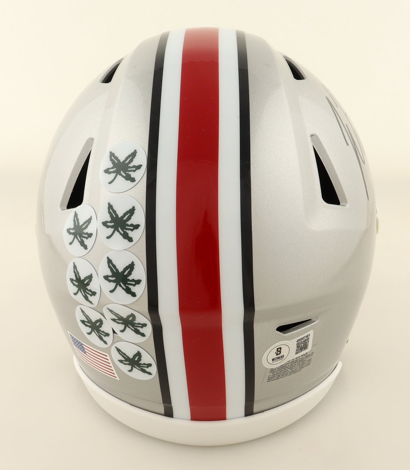 Justin Fields Signed Ohio State Buckeyes Mid-Size SpeedFlex Helmet With Visor