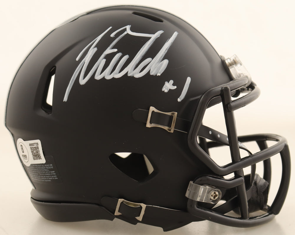 Justin Fields Signed Ohio State Buckeyes Speed Mini Helmet