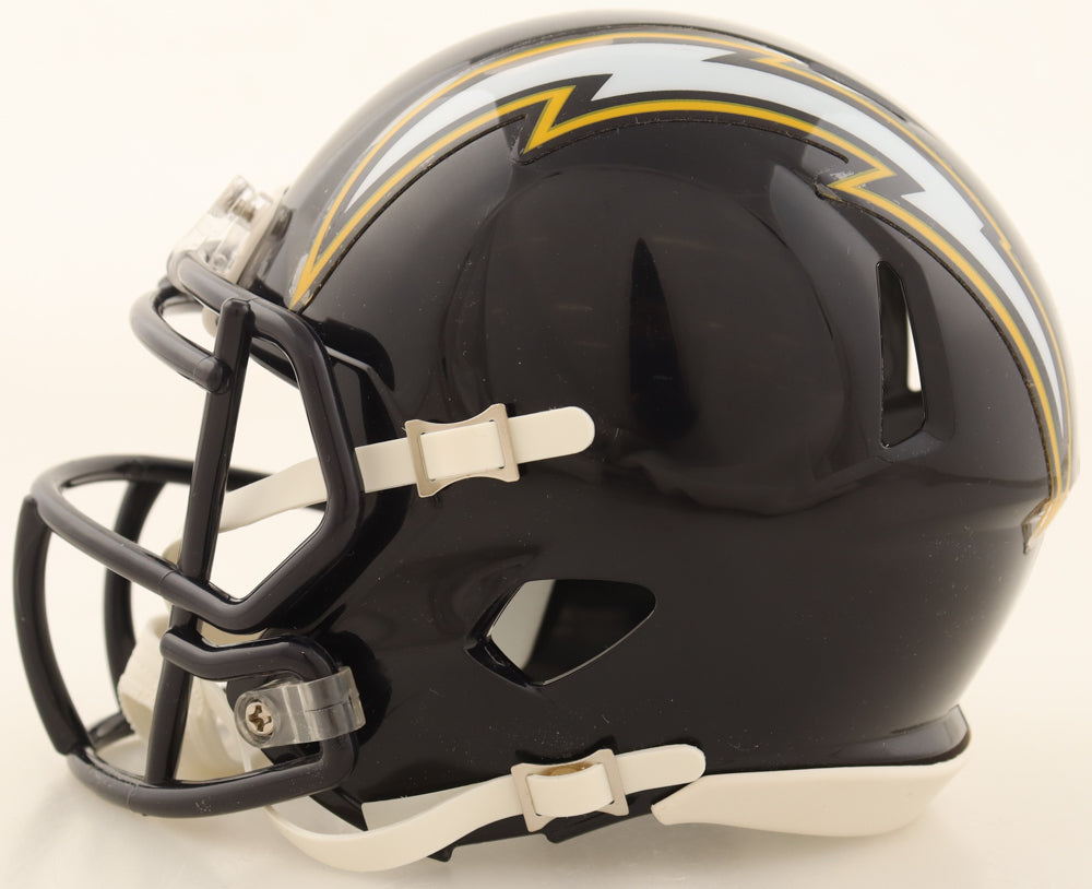 LaDainian Tomlinson Signed Chargers Speed Mini Helmet (Beckett)