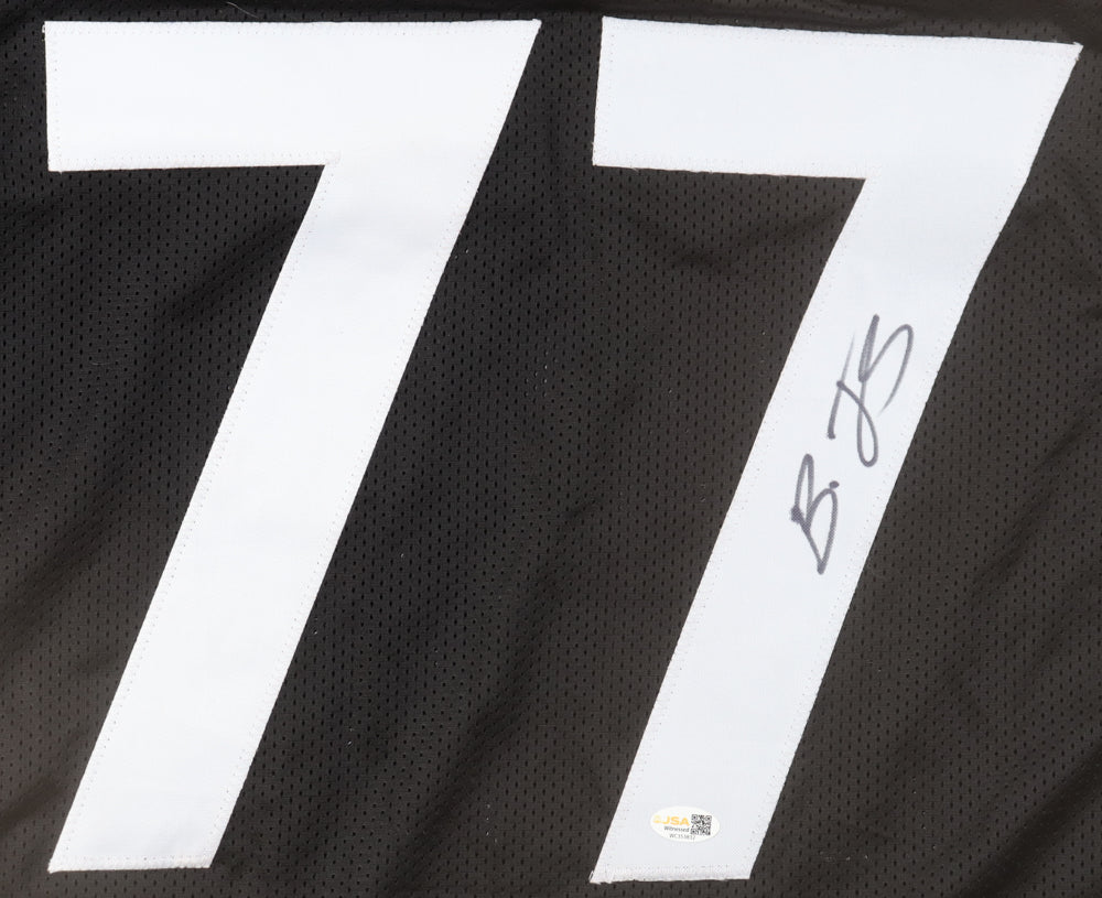 Broderick Jones Signed Jersey (JSA)