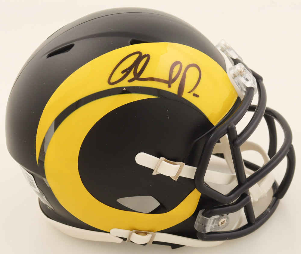 Orlando Pace Signed Rams Speed Mini Helmet