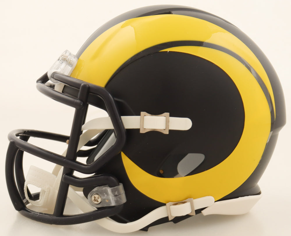 Orlando Pace Signed Rams Speed Mini Helmet
