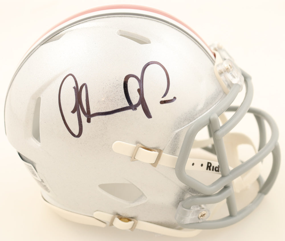 Orlando Pace Signed Ohio State Buckeyes Speed Mini Helmet