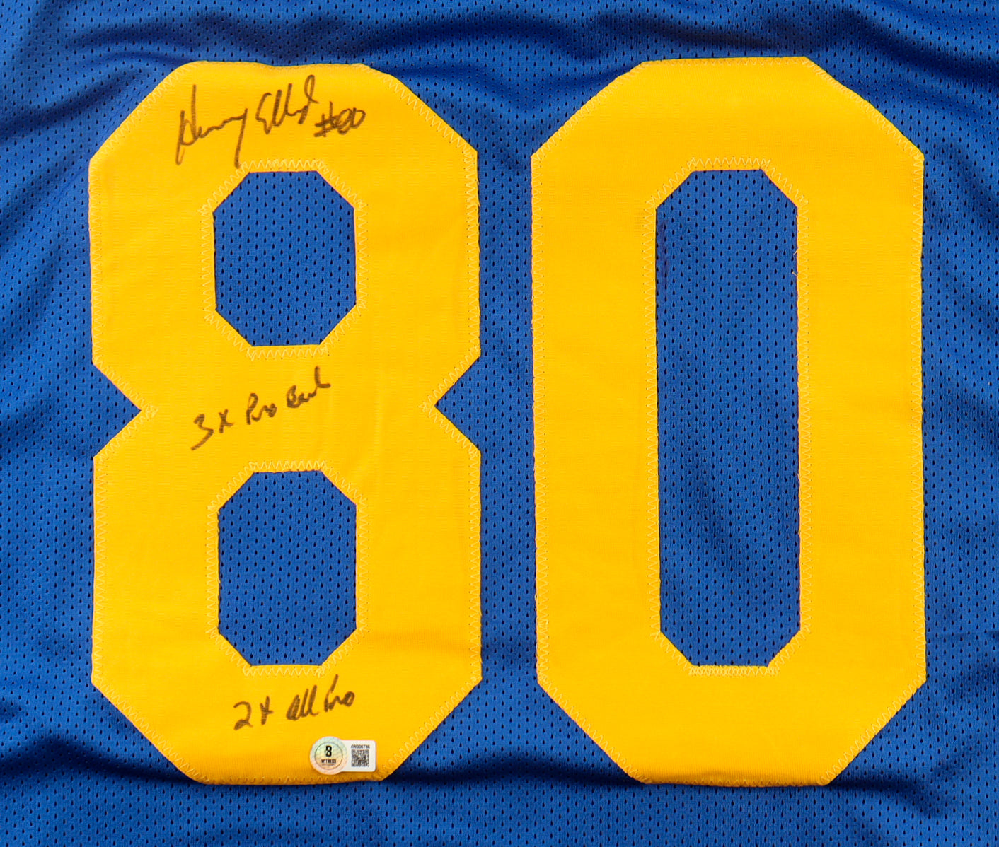 Henry Ellard Signed Jersey