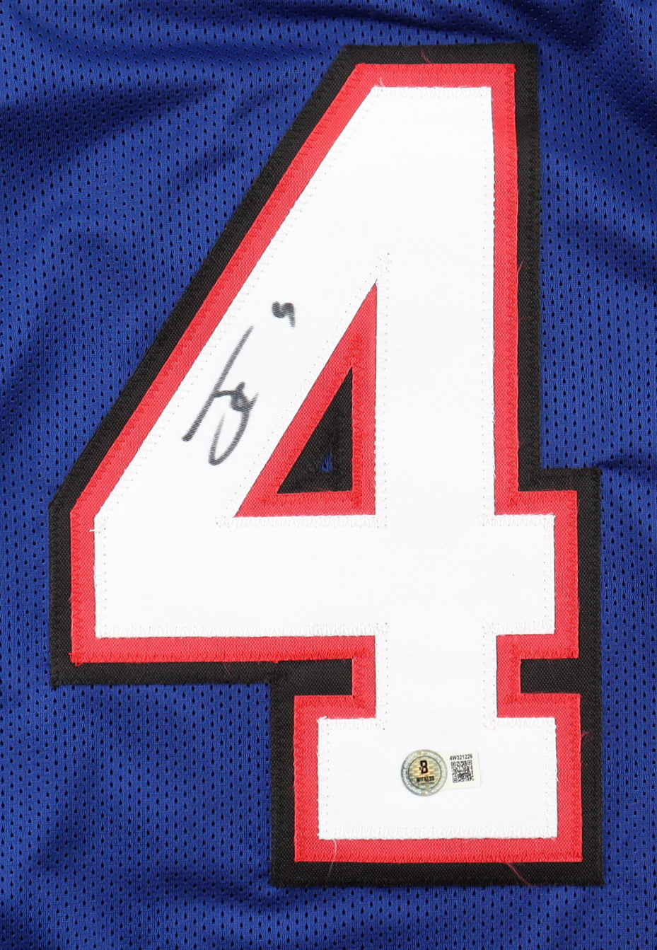 James Cook Signed Jersey (Beckett)