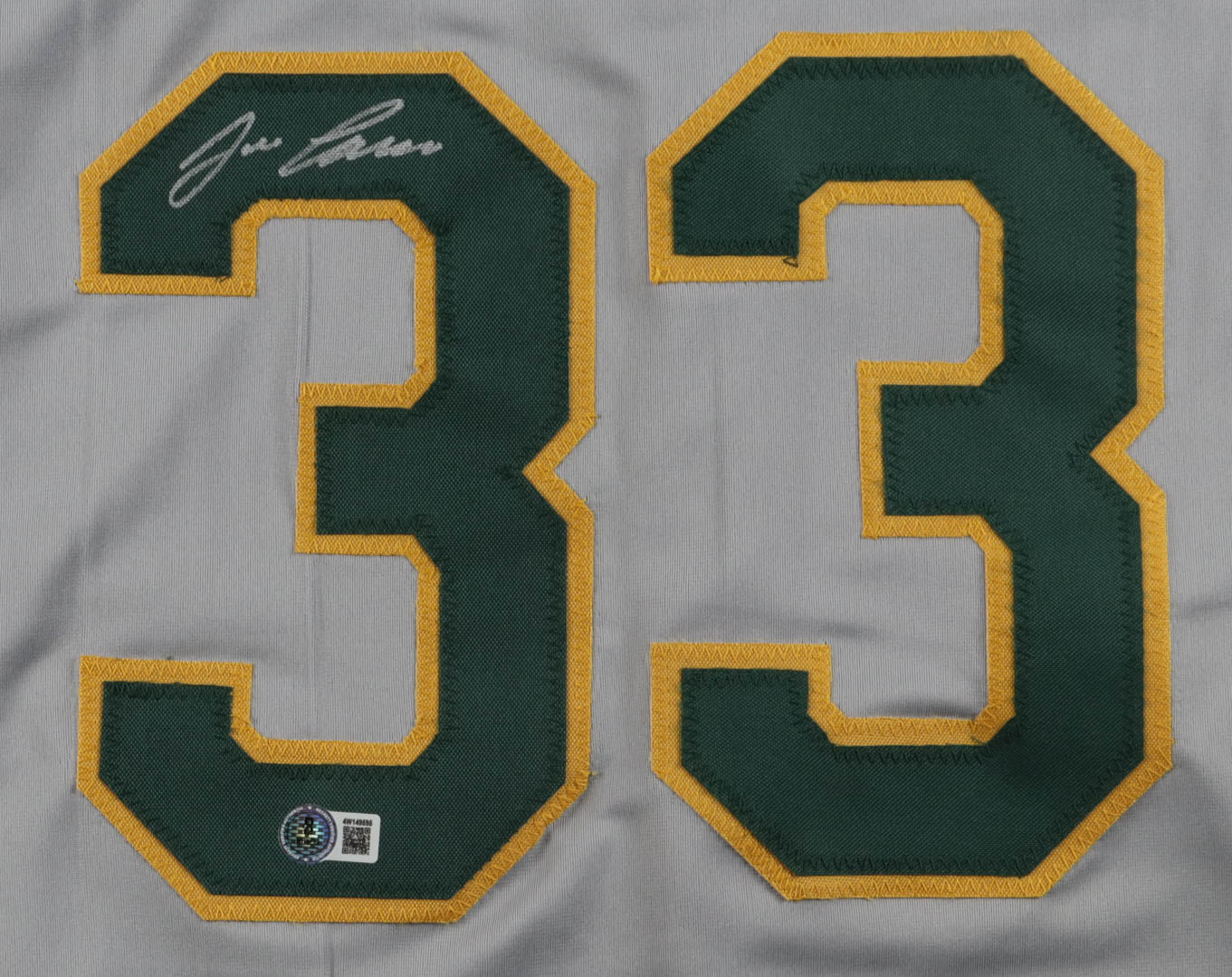 Jose Canseco Signed Jersey