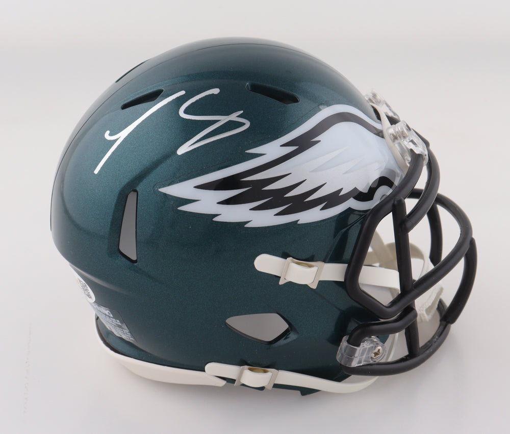 LeSean McCoy Signed Eagles Speed Mini Helmet