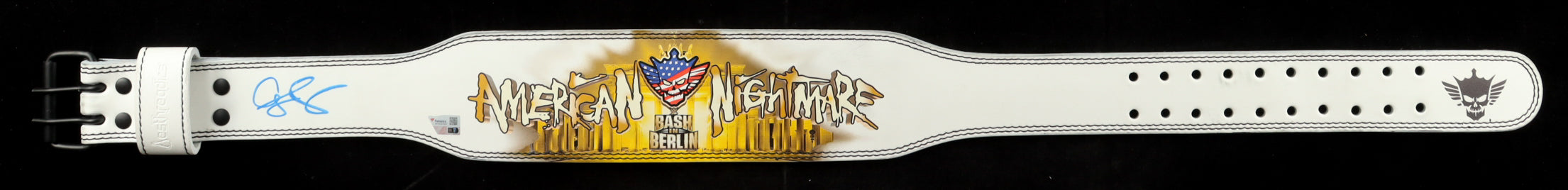 Cody Rhodes Signed WWE "American Nightmare" Wrestling Belt (Fanatics)