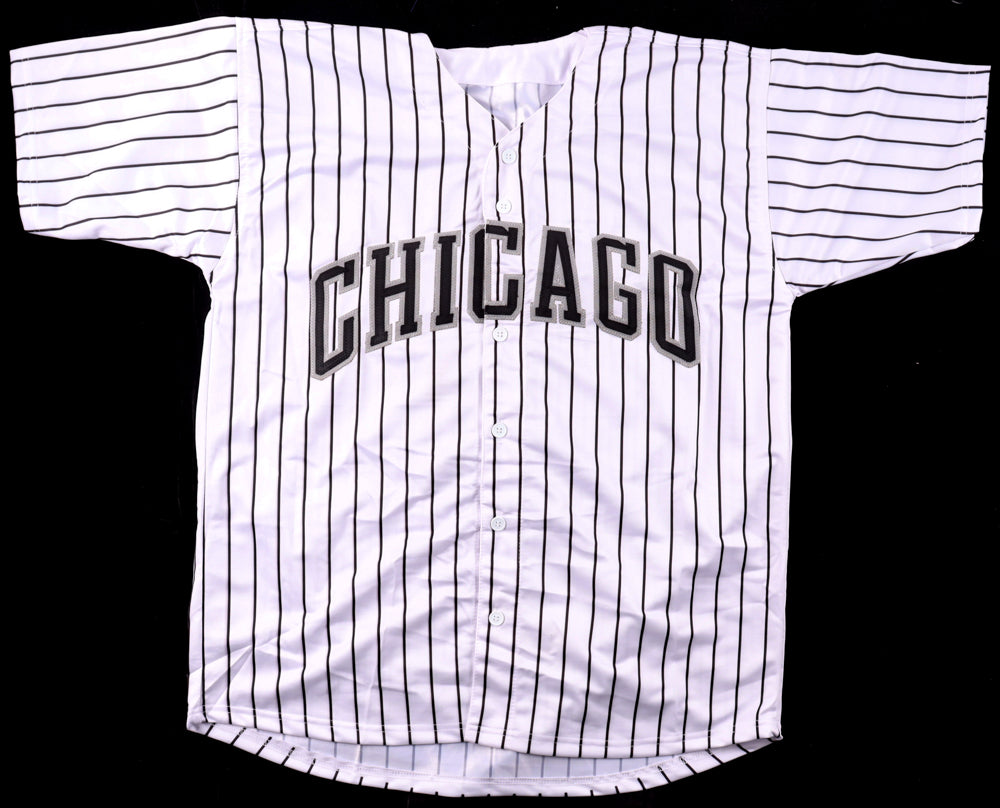 Custom jersey with everything sewn on, size XL. Hand-signed and inscribed by Colson Montgomery.