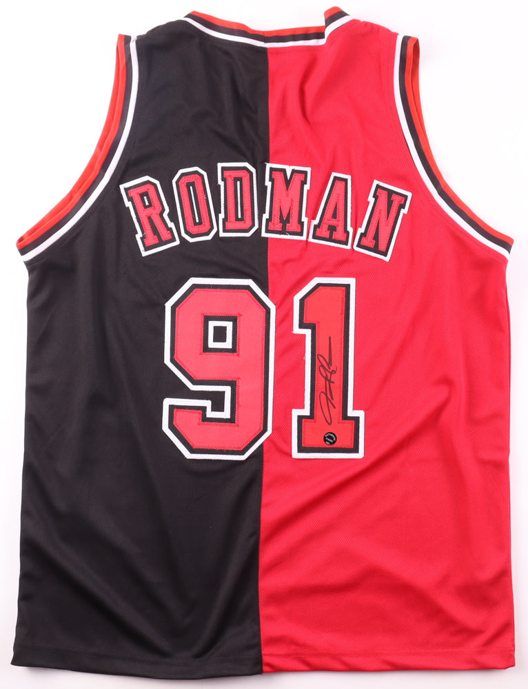 Dennis Rodman Signed Jersey