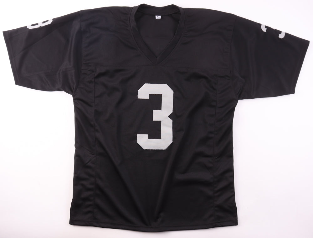 Zamir White Signed Raiders Jersey