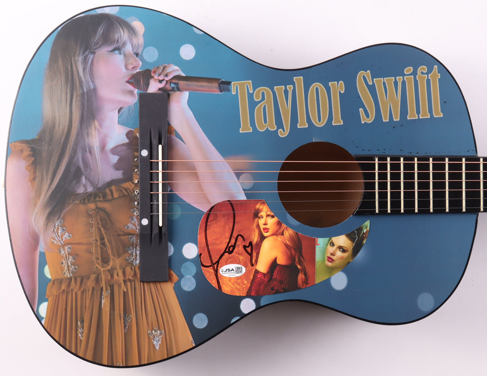 Taylor Swift Signed Custom Acoustic Guitar