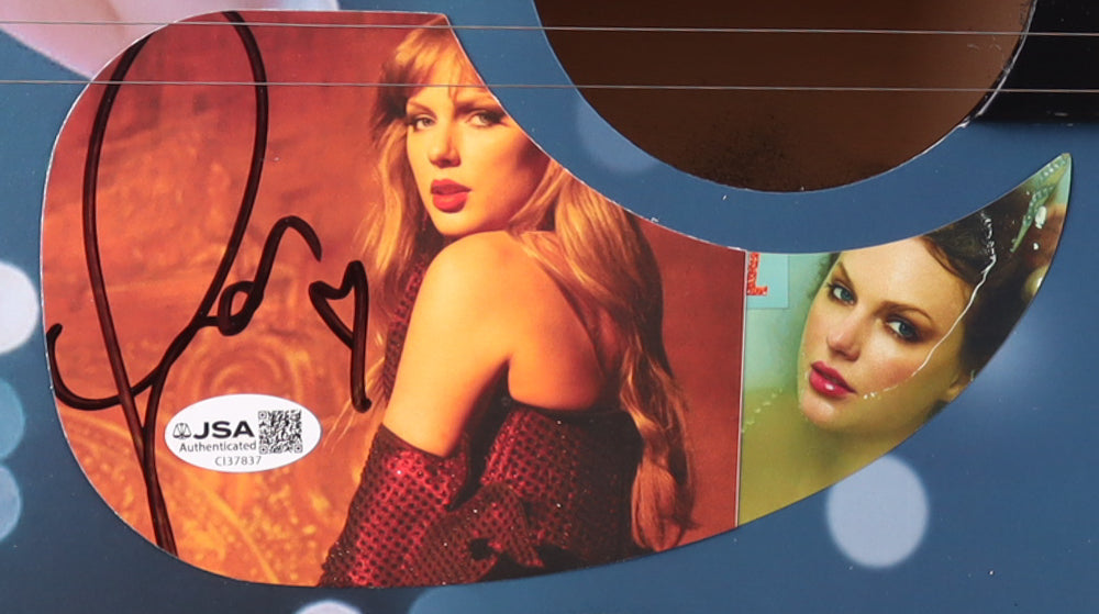 Taylor Swift Signed Custom Acoustic Guitar