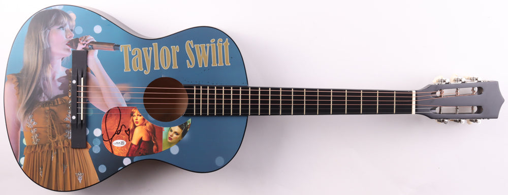 Taylor Swift Signed Custom Acoustic Guitar