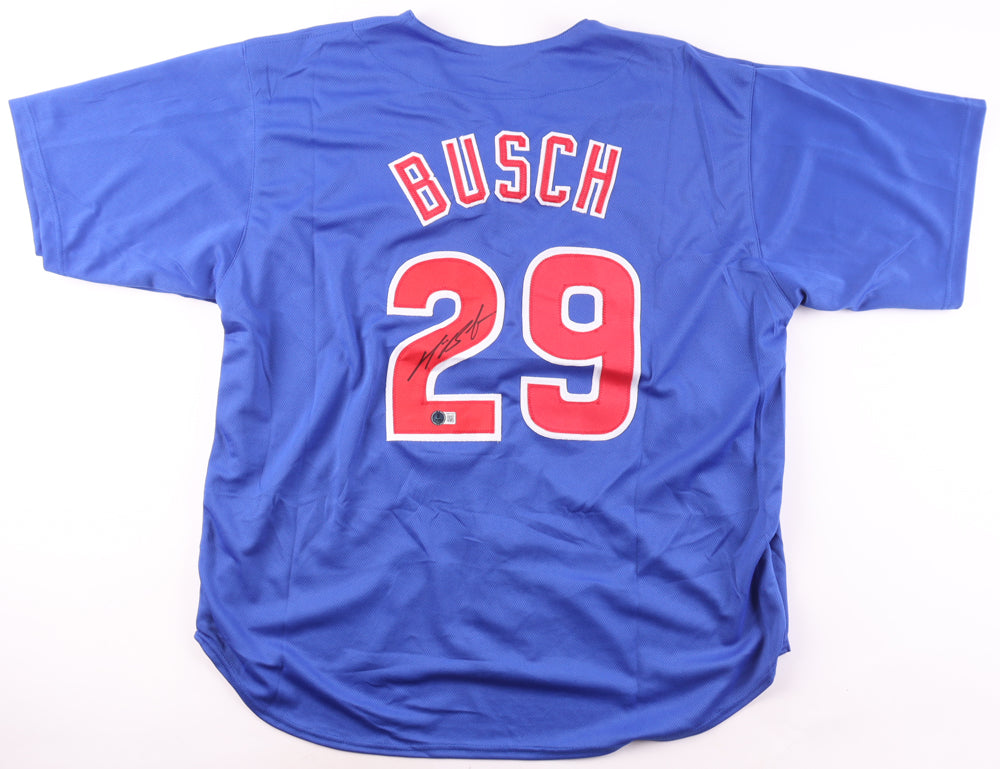Michael Busch Signed Jersey (Beckett)