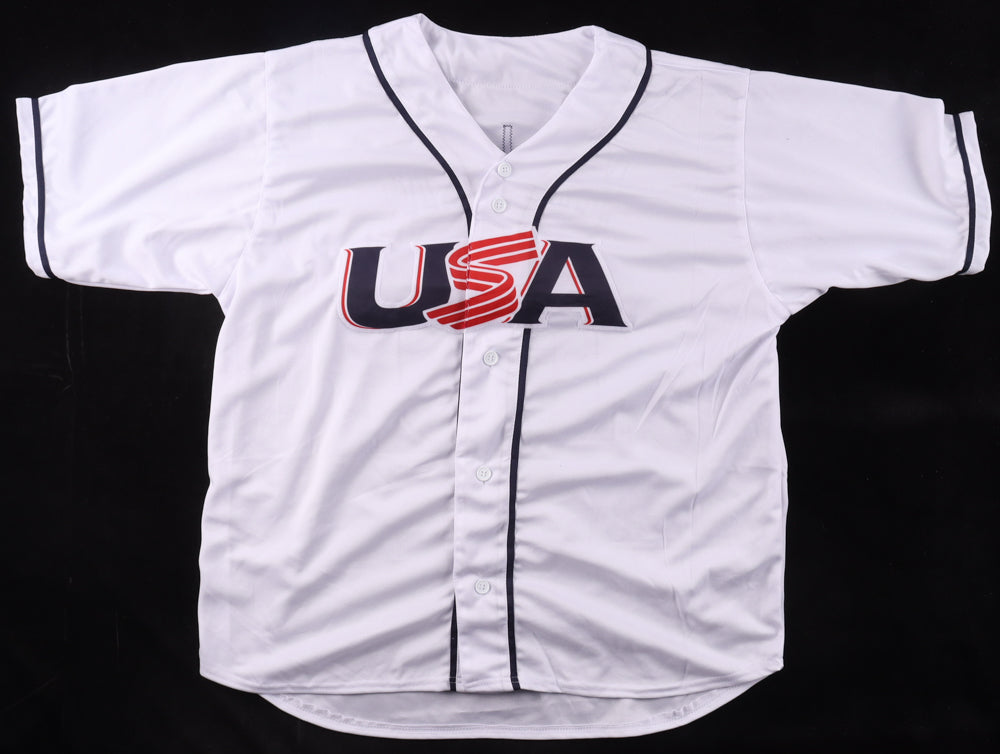 Mason Miller Signed USA Jersey