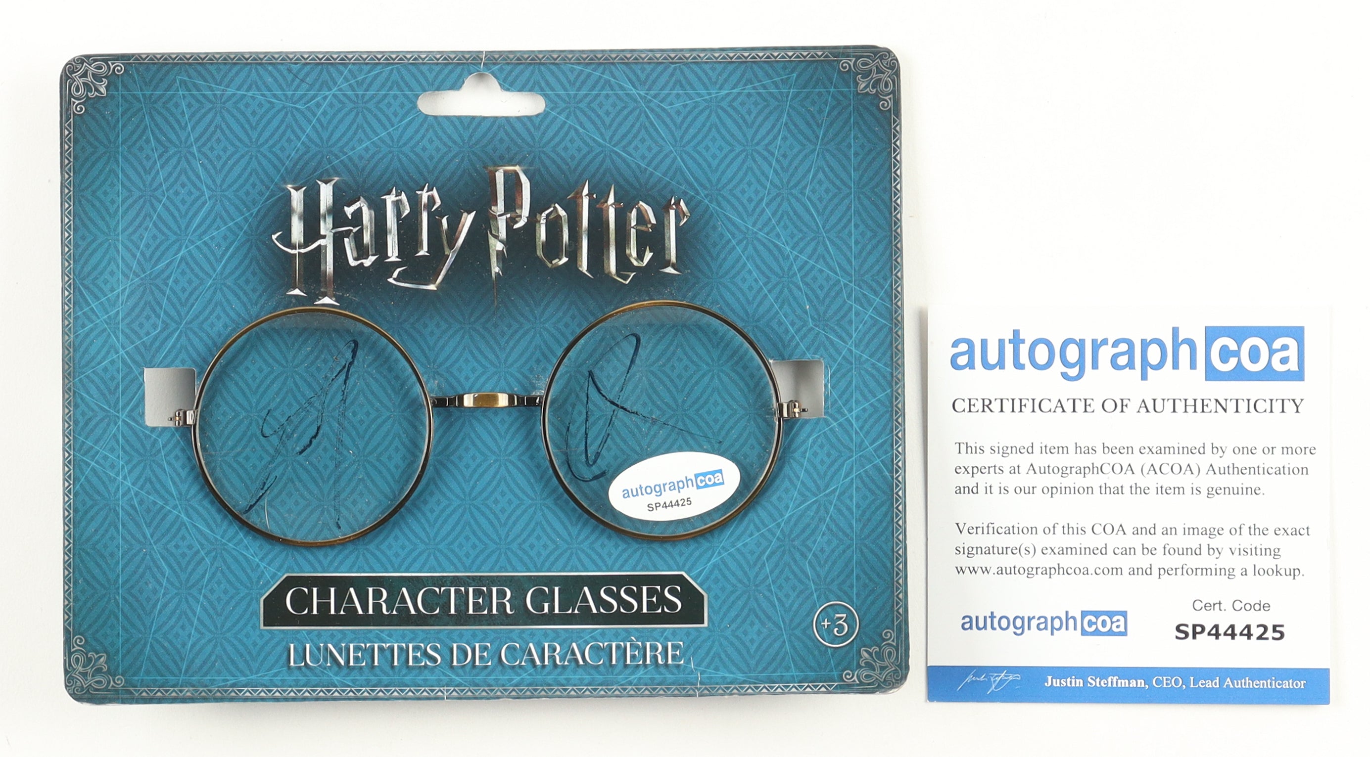 Daniel Radcliffe Signed "Harry Potter" Replica Glasses