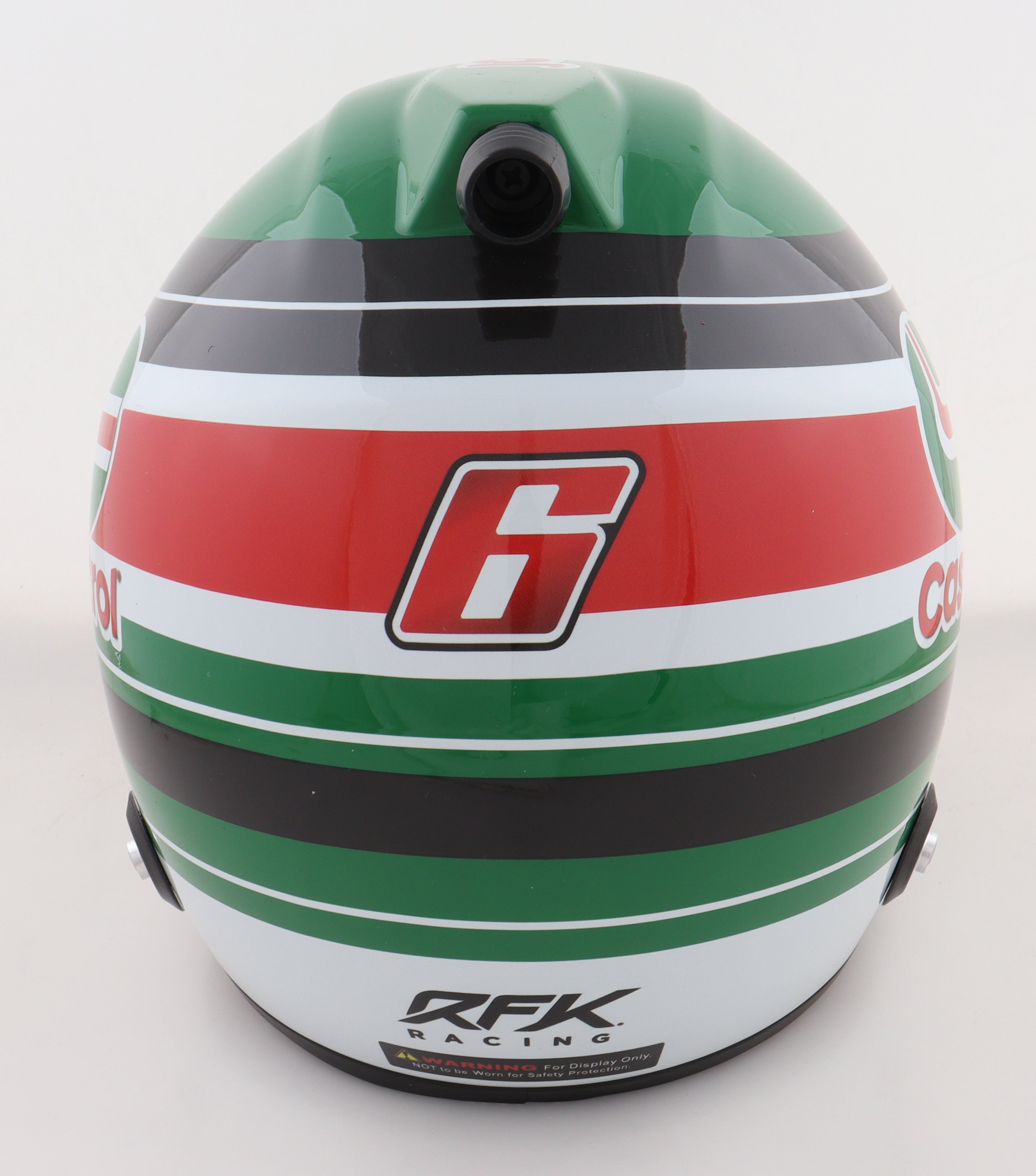 Brad Keselowski Signed NASCAR Castrol Full-Size Helmet (PA)
