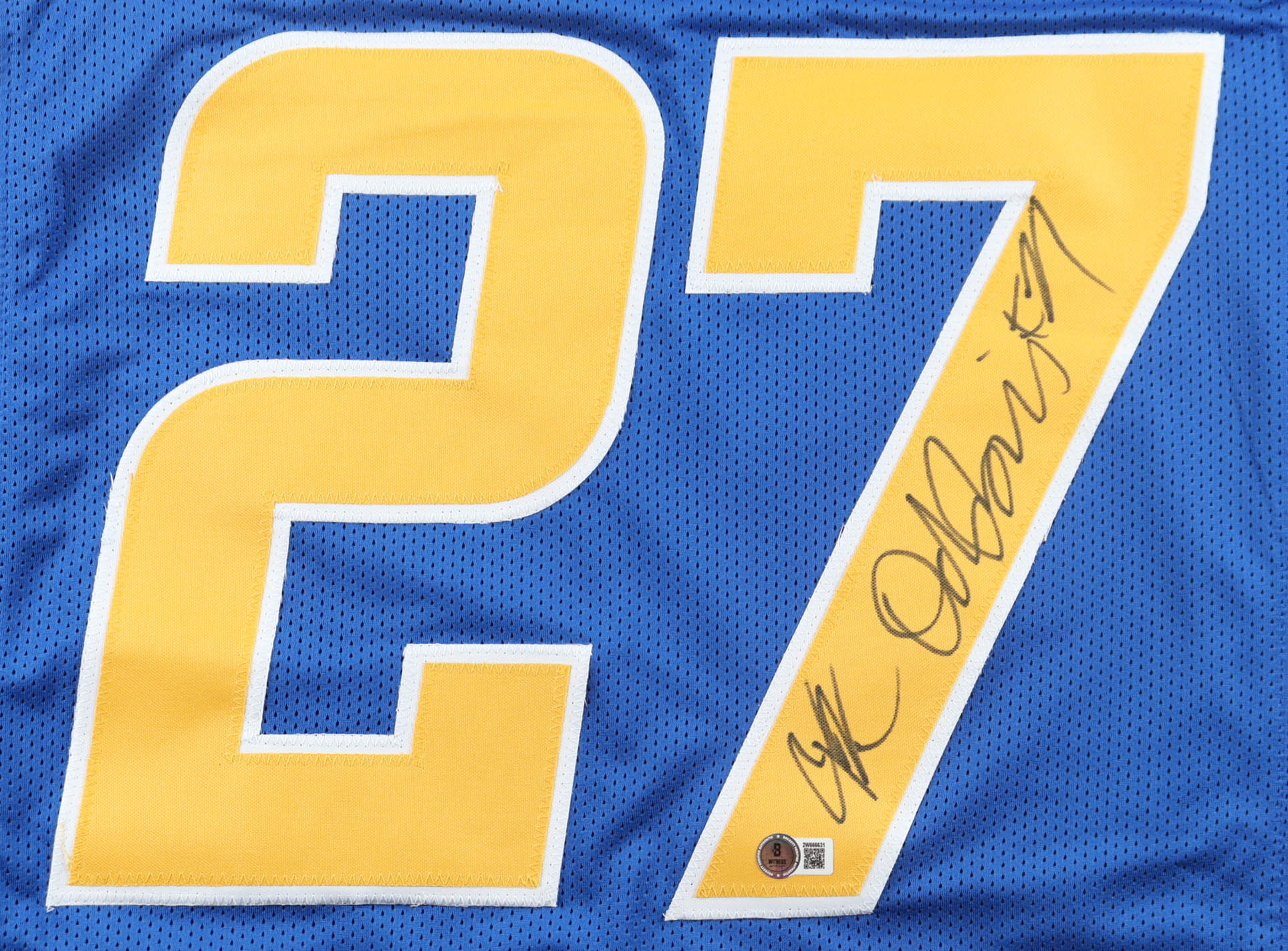 J. K. Dobbins Signed Jersey