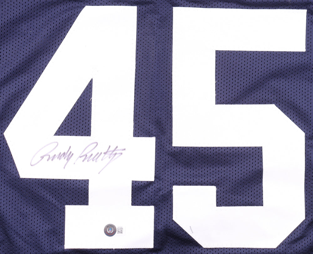Rudy Ruettiger Signed Jersey