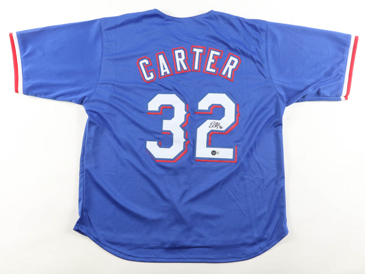 Evan Carter Signed Jersey (Beckett)