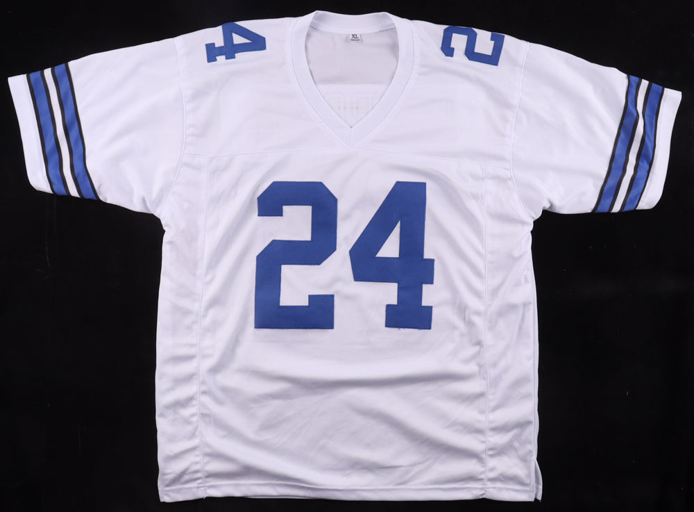 Larry Brown Signed Jersey Inscribed "SB MVP"