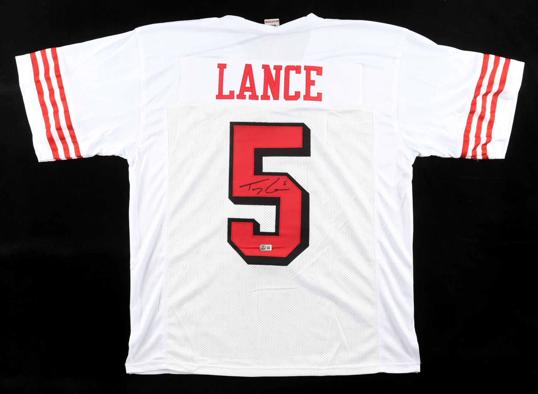 Trey Lance Signed 49er Jersey