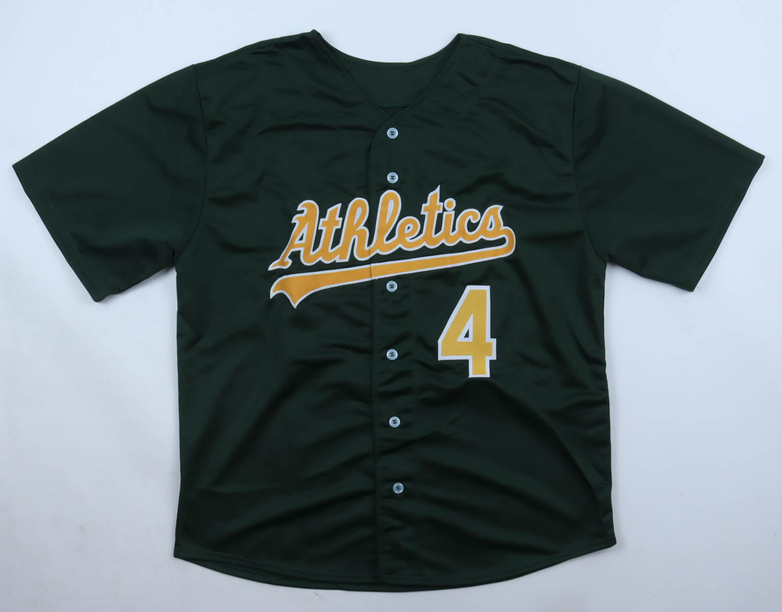 Miguel Tejada Signed Oakland Jersey