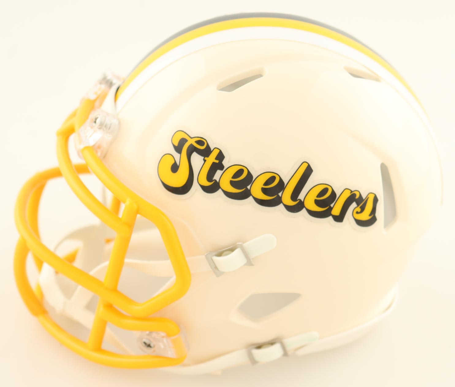 Hines Ward Signed Steelers Retro Alternate Speed Mini Helmet Inscribed "SB XL MVP"