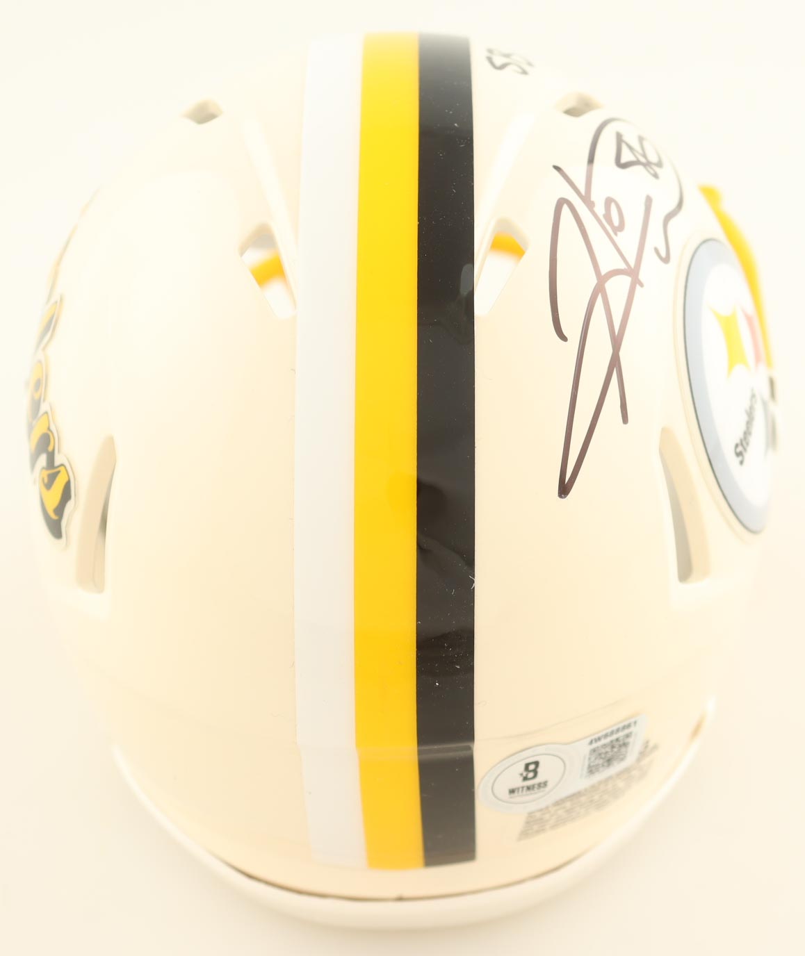 Hines Ward Signed Steelers Retro Alternate Speed Mini Helmet Inscribed "SB XL MVP"