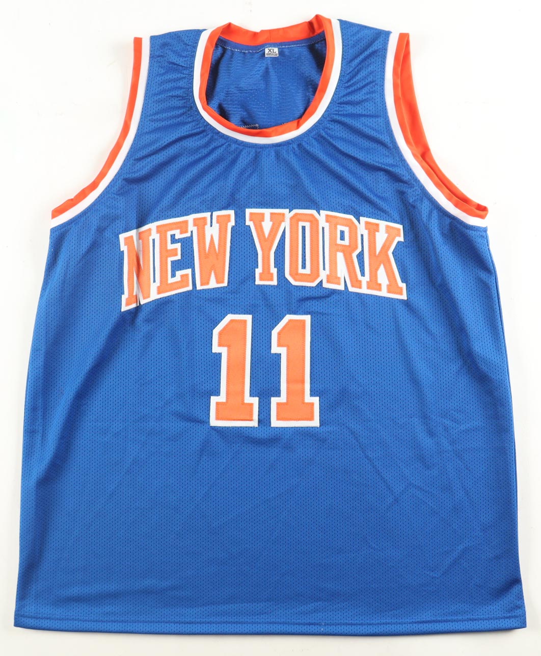 Derek Harper Signed Knicks Jersey