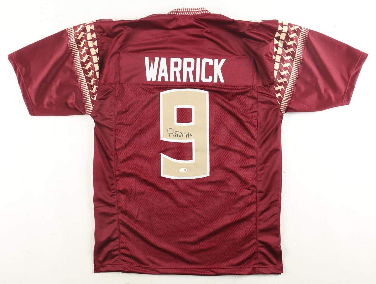 Peter Warrick Signed Jersey (JSA)