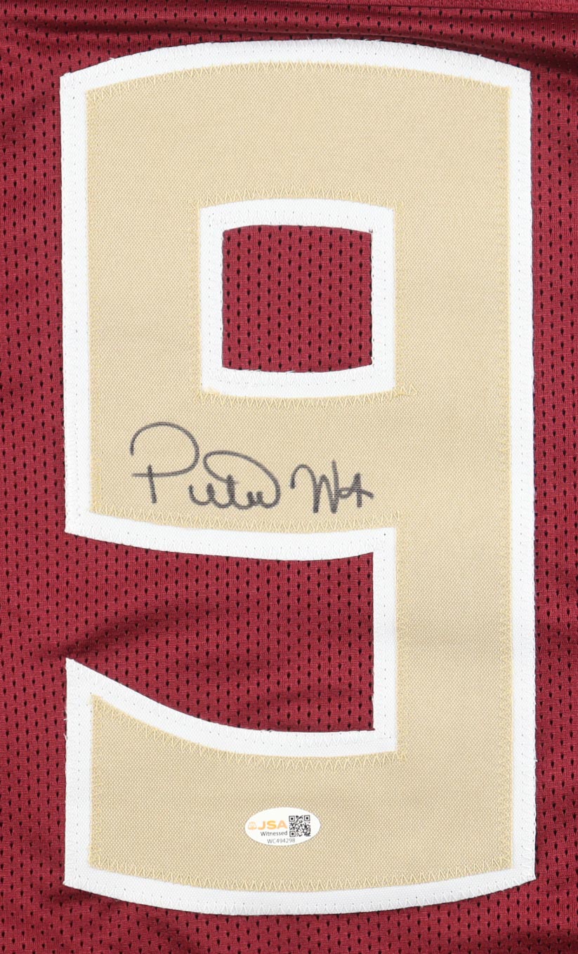 Peter Warrick Signed Jersey (JSA)